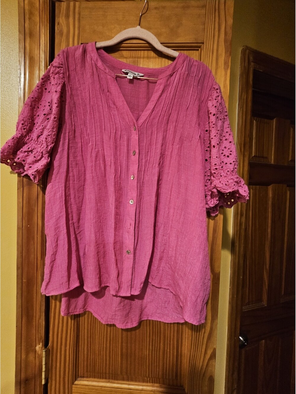 nanette lepore Blouse Womens Size Xl Magenta